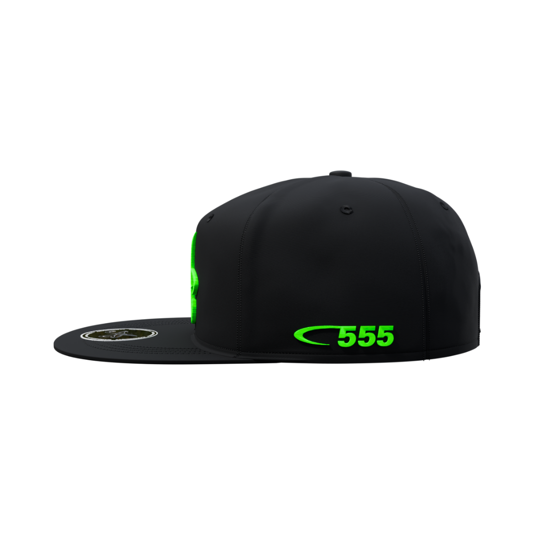 ANTAGONIST 555® SLIME GREEN TOUR HAT