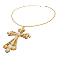 PEARL BAROQUE JX/G NECKLACE