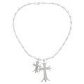DUAL CROSS SD/X NECKLACE