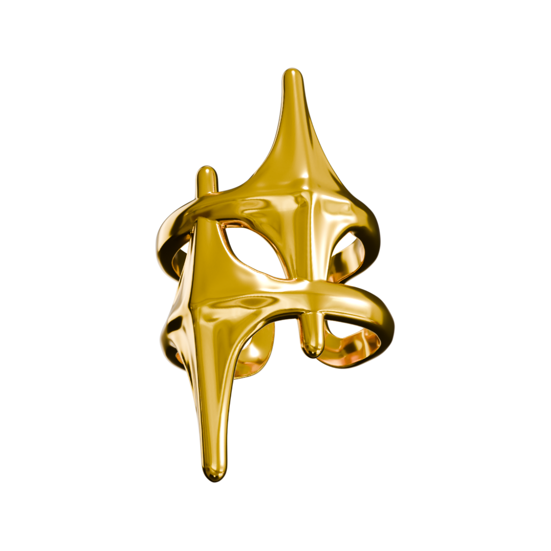 CHROME SUPERNOVA G/SR RING